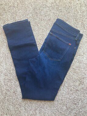 SPANX 5 pocket high rise straight denim jean size 29